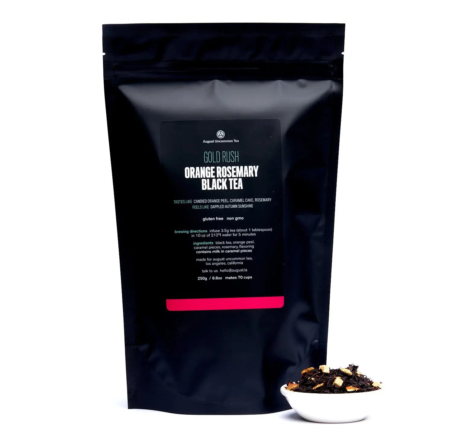 Gold Rush - Orange Rosemary Caramel Black Tea