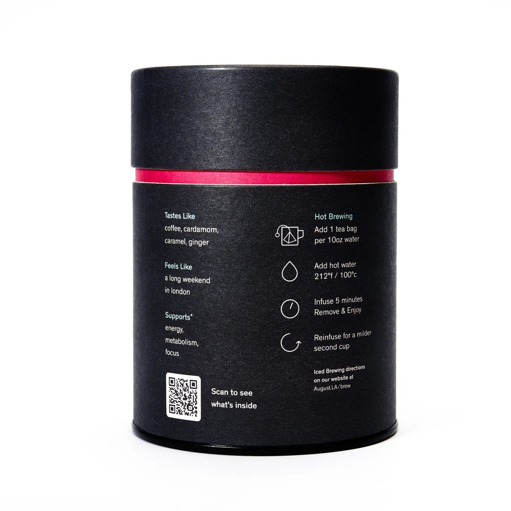 Dirty Chai - Spicy Black Tea With Coffee (15 Tea Bags)